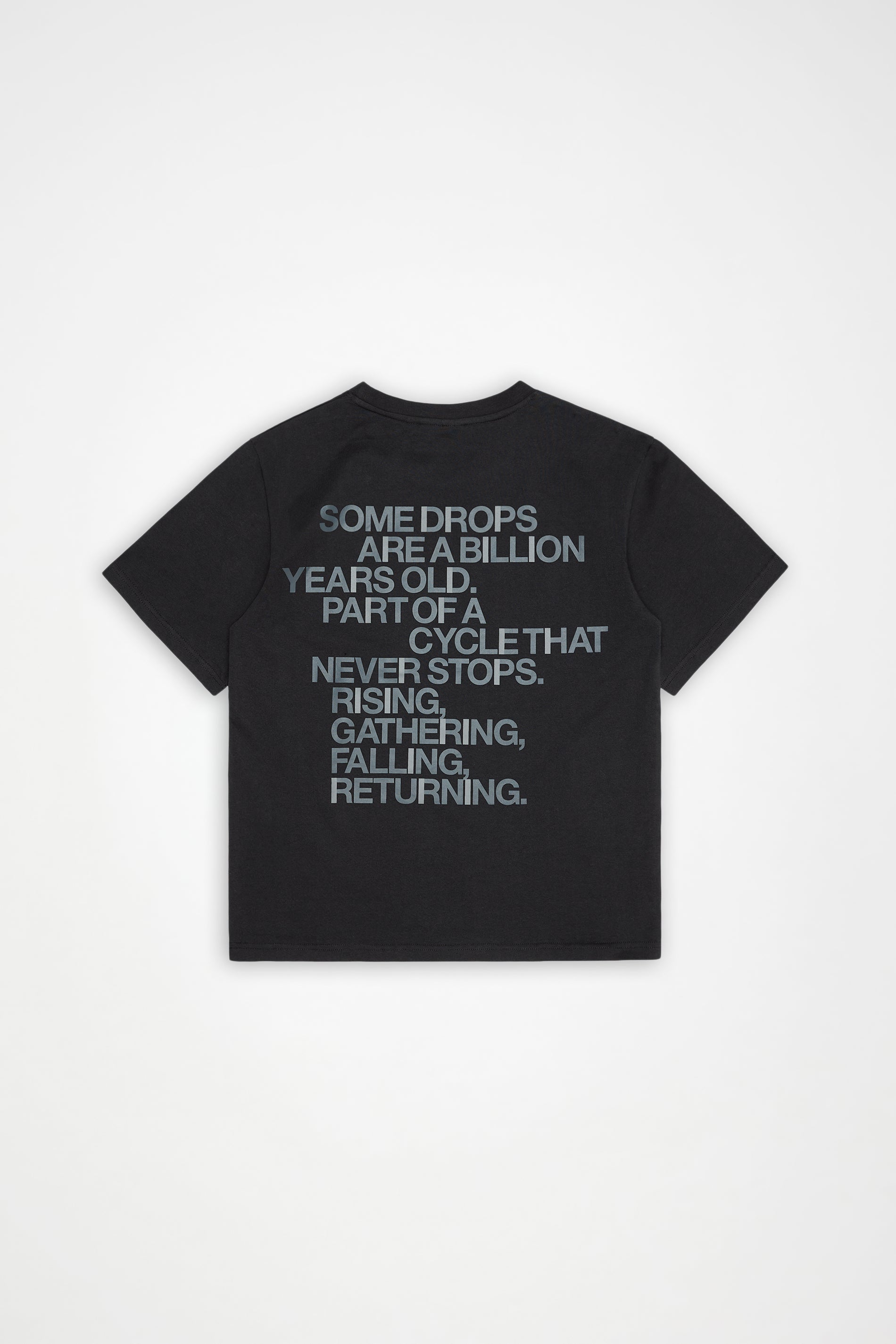 RAINS Classic T-shirt Rains Black Short Sleeve