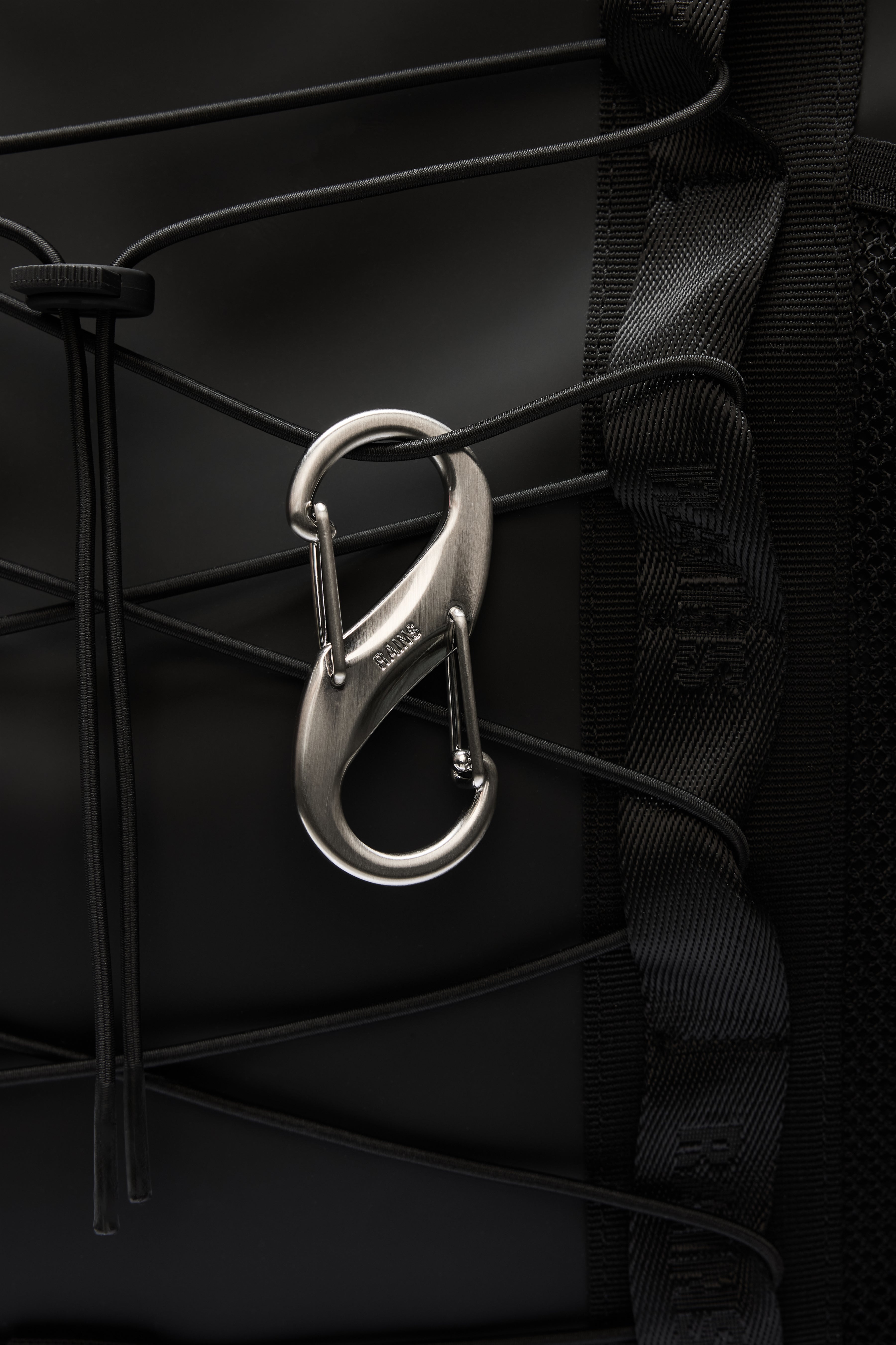 RAINS Rains Double Carabiner Steel Objects