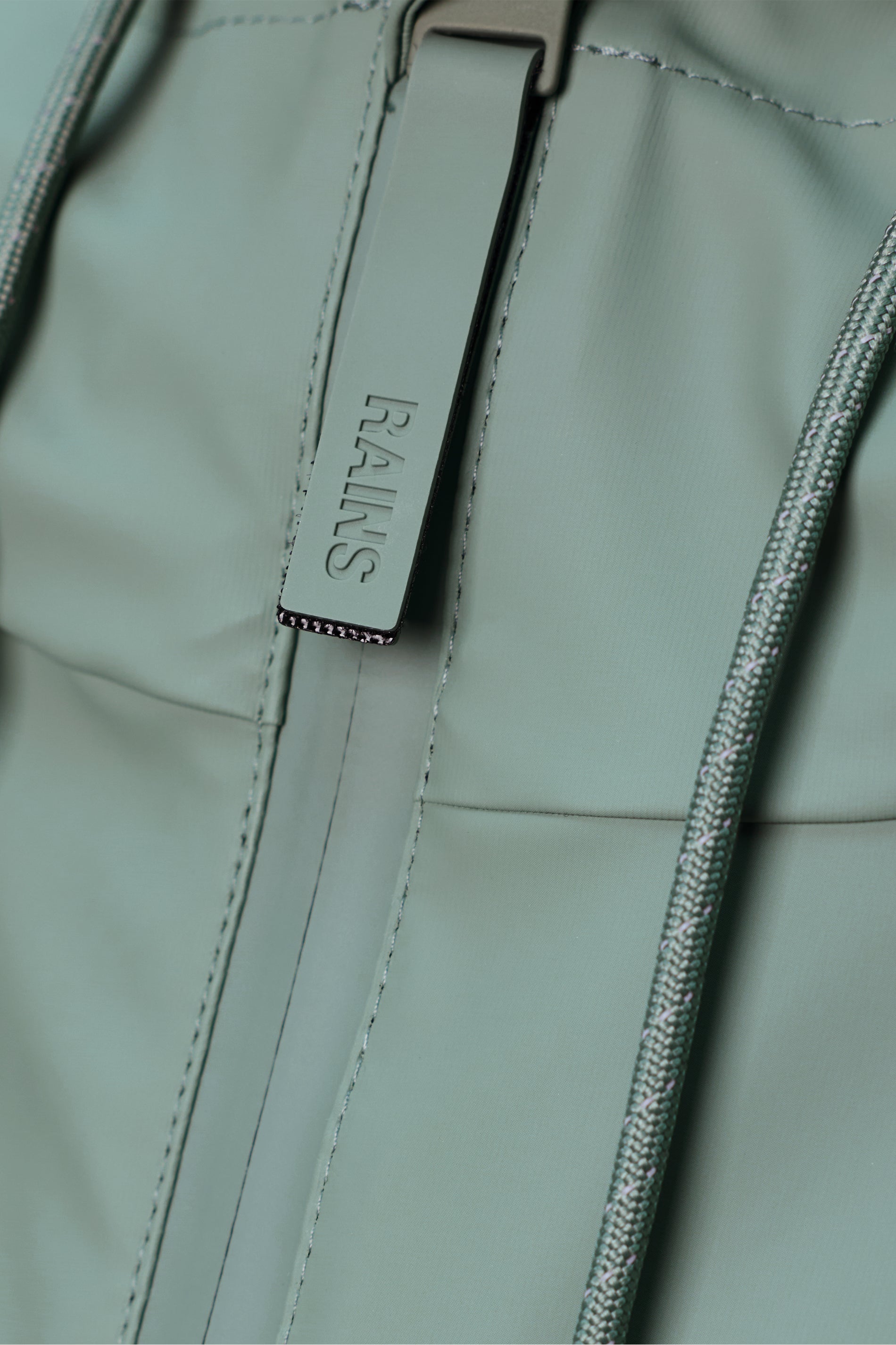 RAINS Long Storm Breaker Sage Jacket