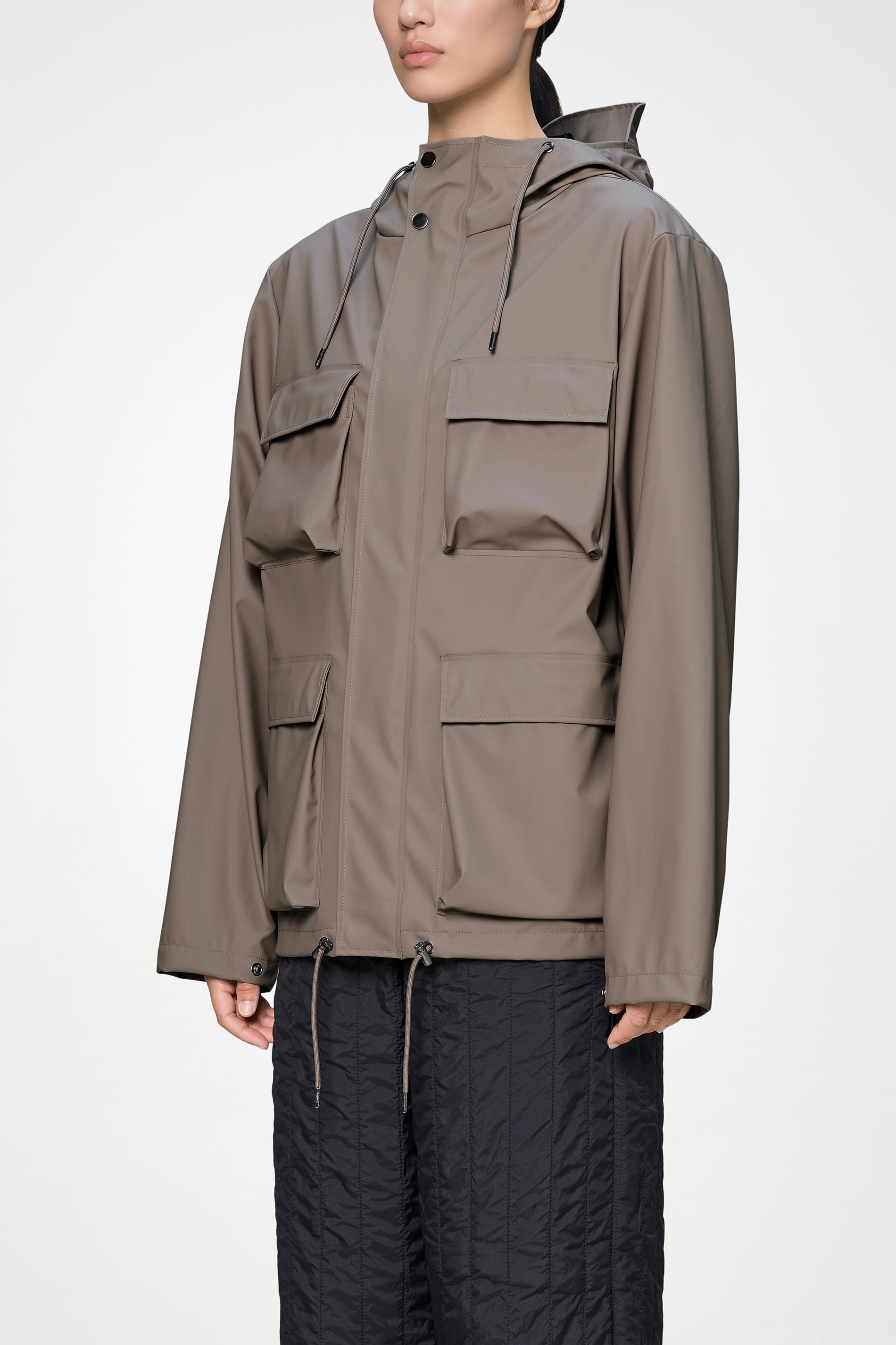 RAINS Pocket Jacket Cinder Jacket