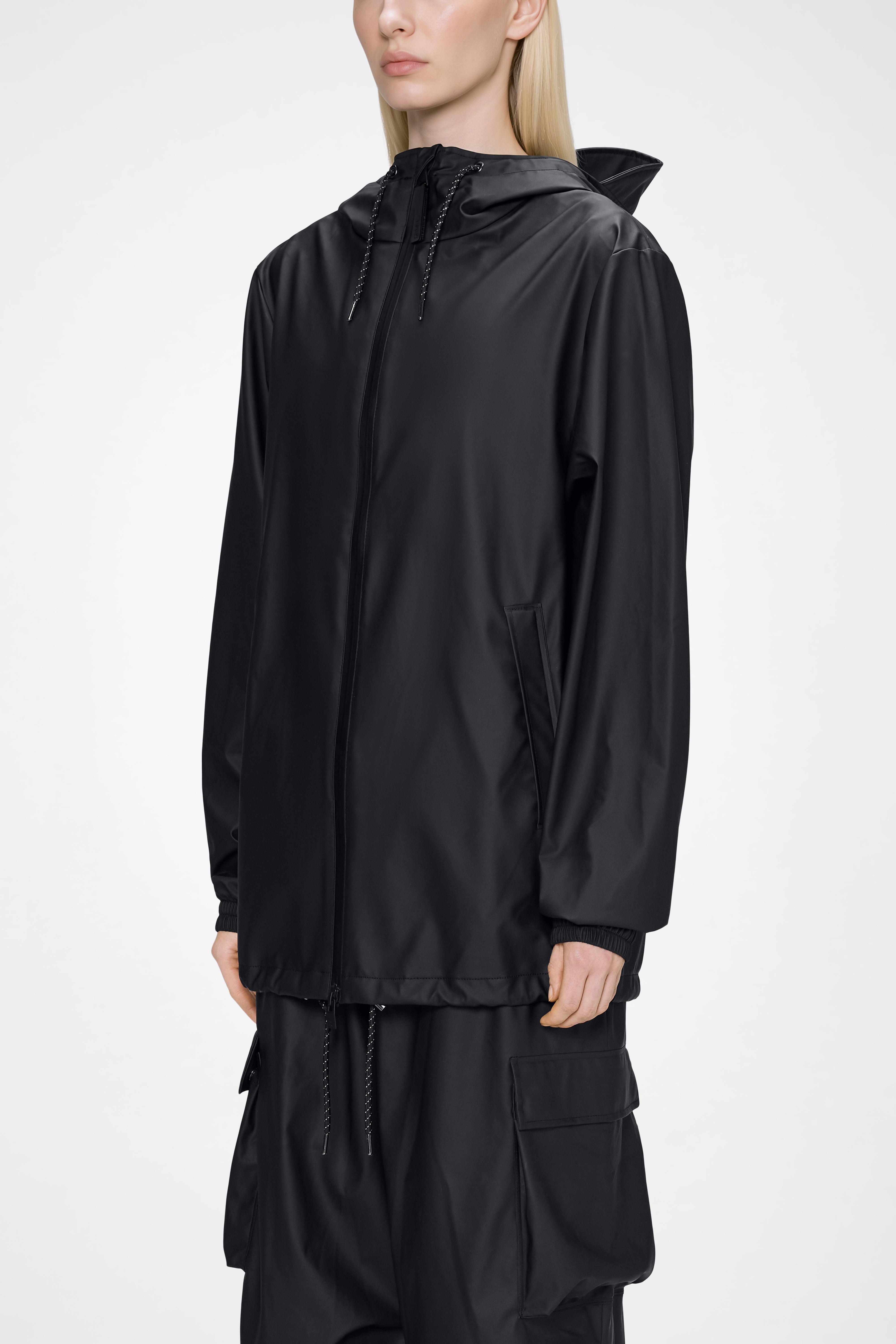RAINS Storm Breaker Black Jacket