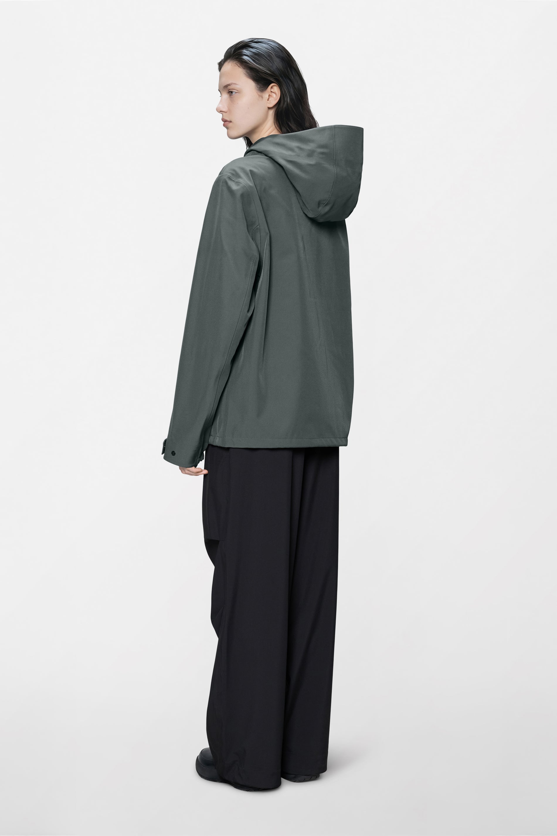 RAINS Suva Softshell Jacket Dark Grey Jacket