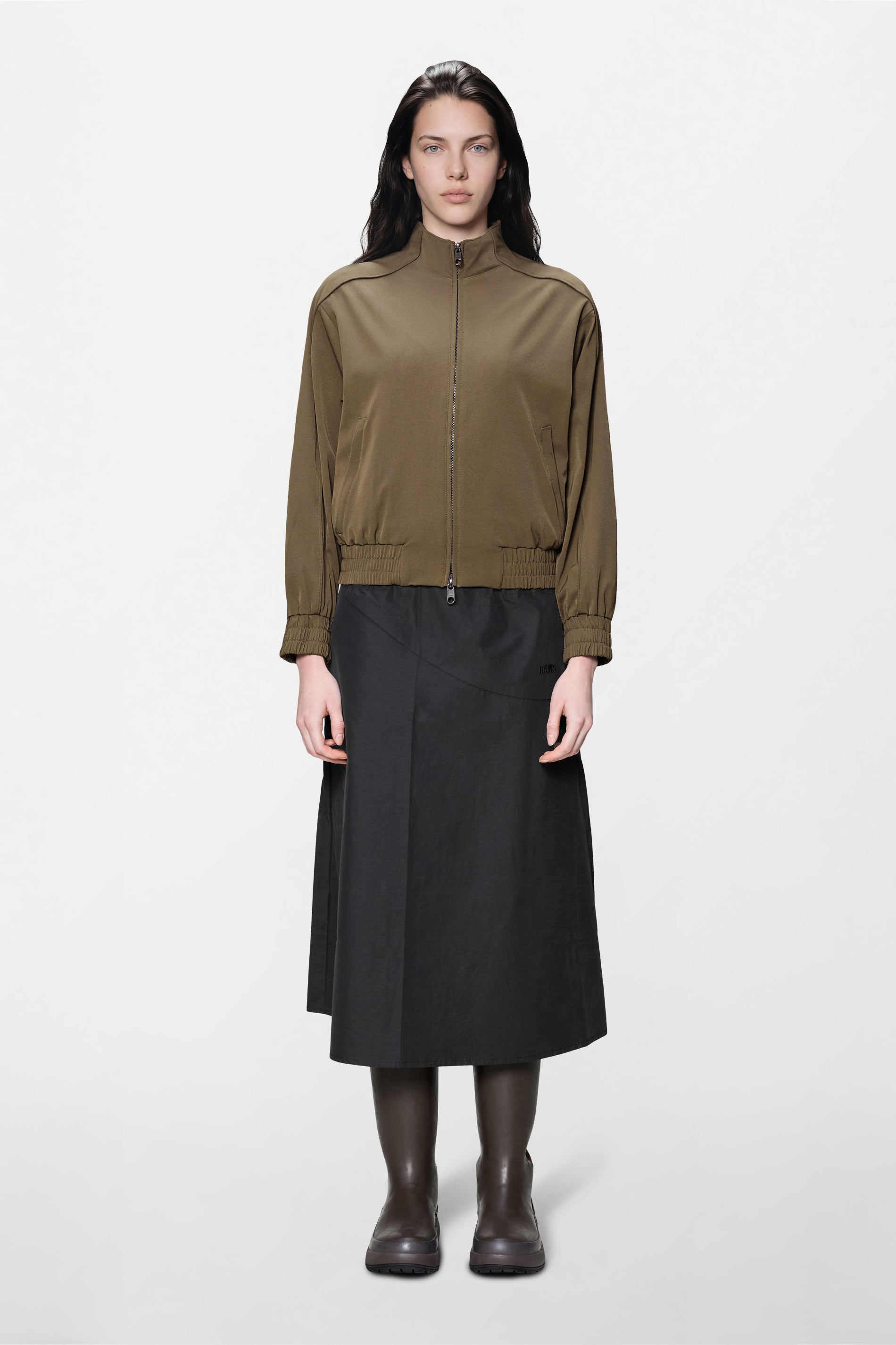 RAINS Tech Woven Track W Jacket Splinter Jacket