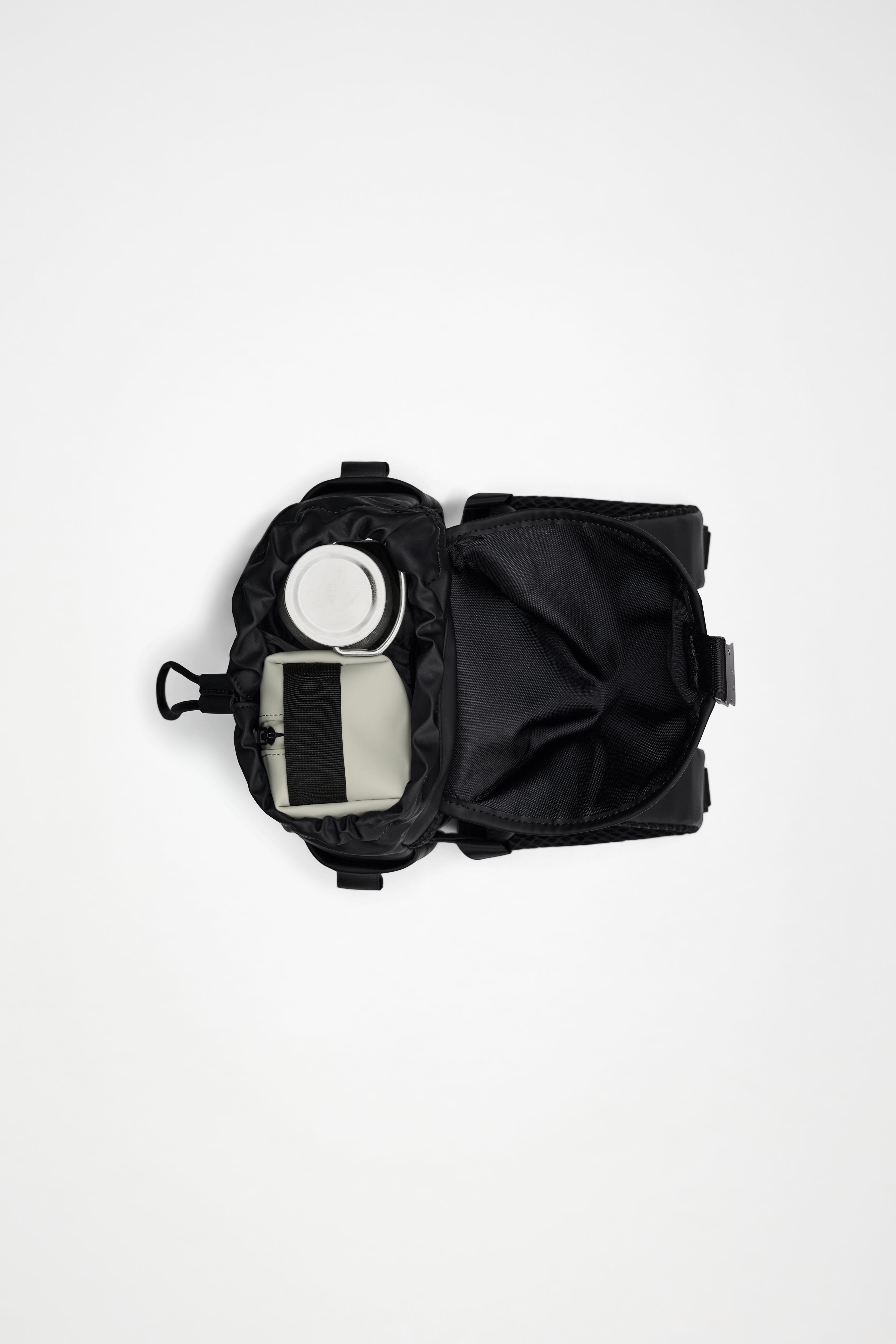 RAINS Valera Bucket Backpack Mini Black 5.50L H26 x D10 x W22 cm Backpack