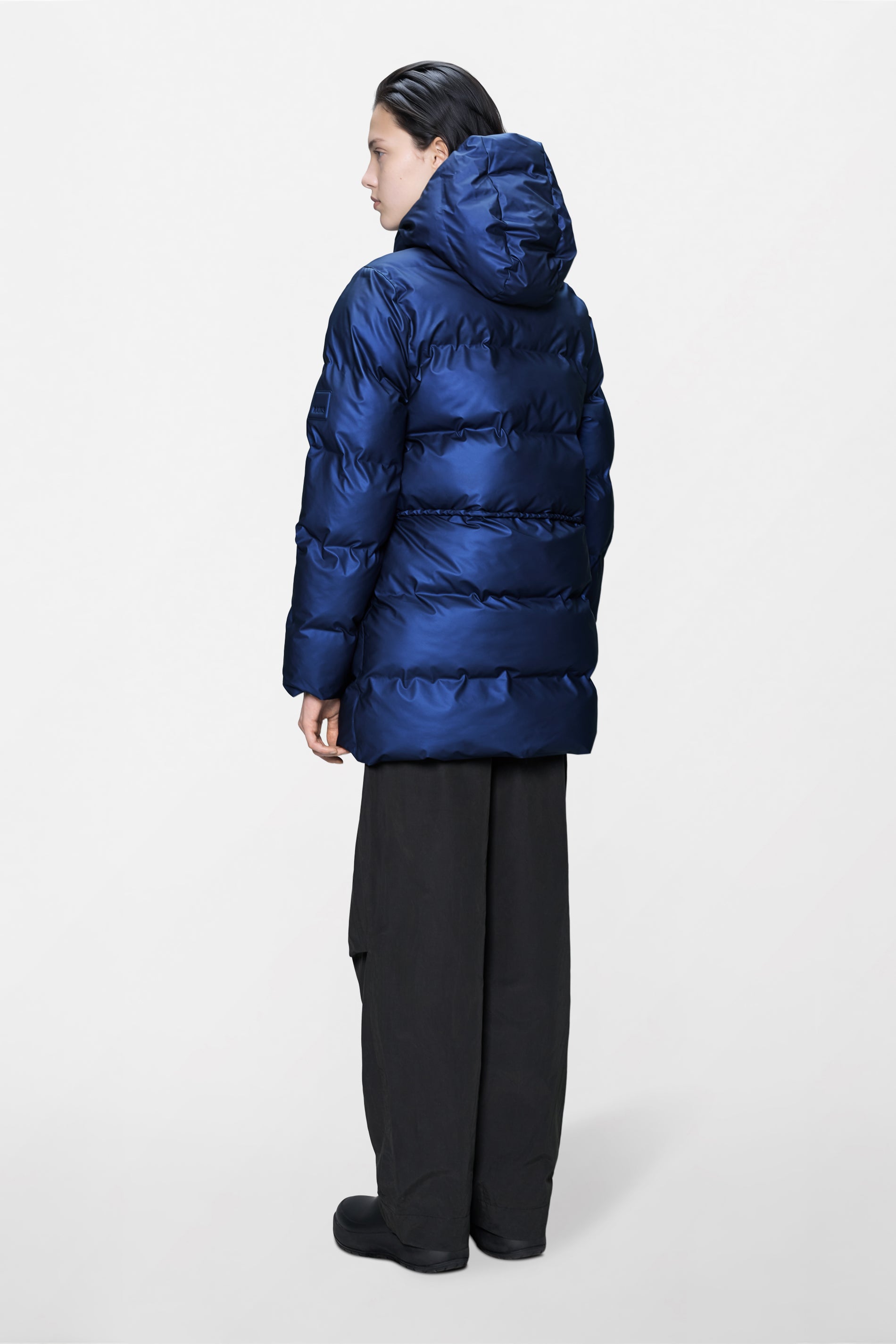 RAINS Alta Long Puffer String W Jacket Lucid Jacket