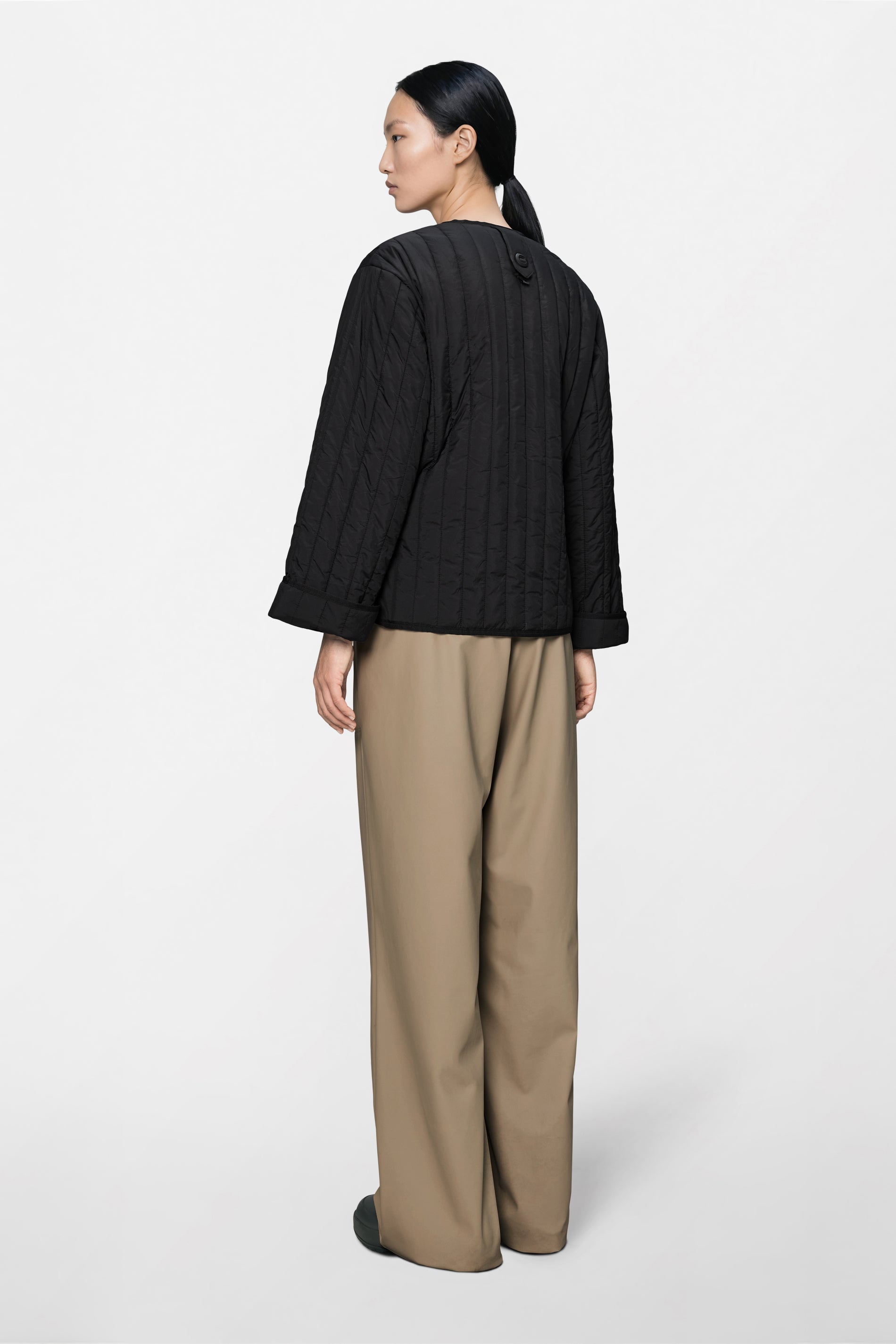 RAINS Banja Liner W jacket Black Jacket