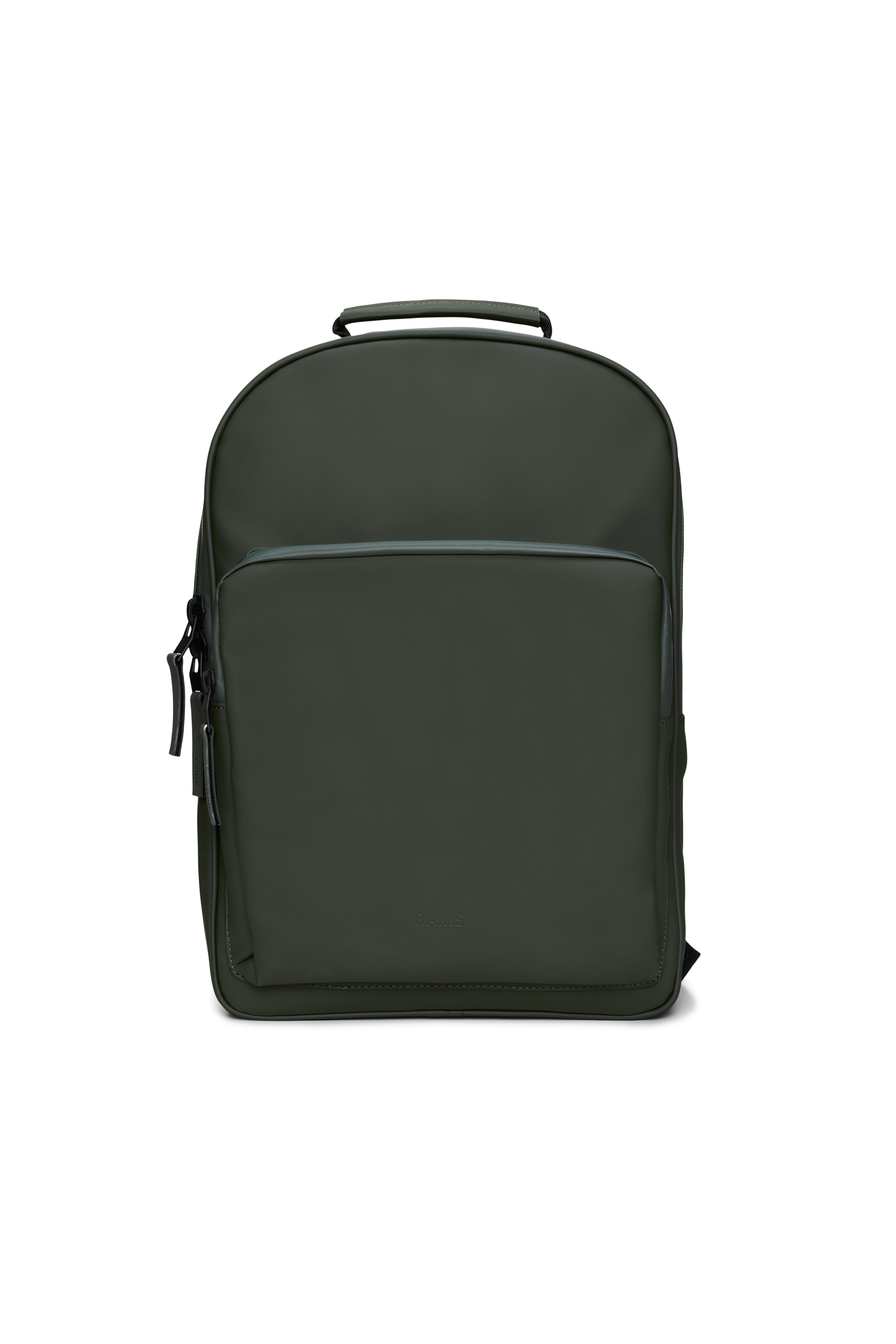 RAINS Book Daypack Large Green 16L H43 x D12 x W30 cm Backpack