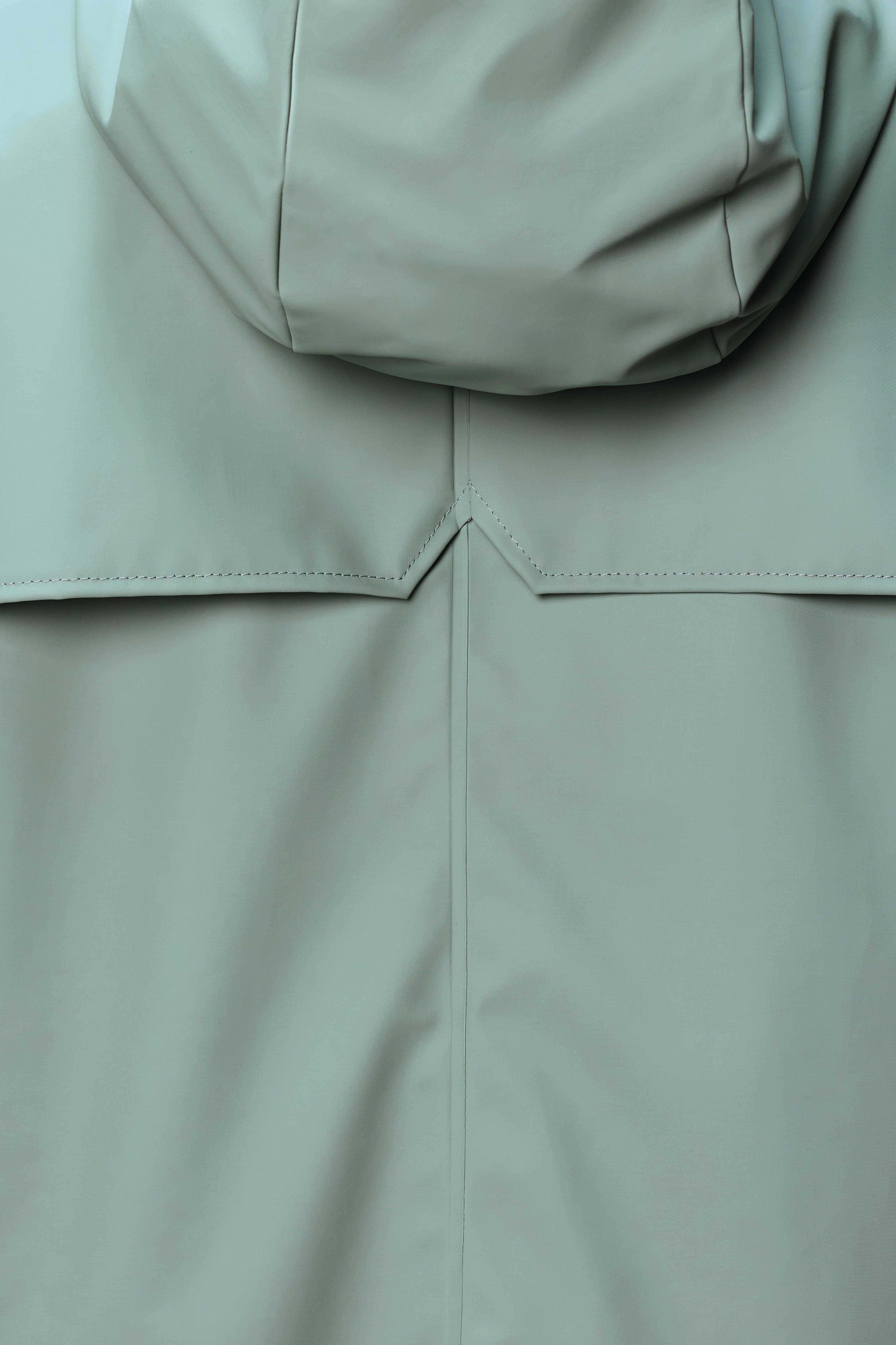 RAINS Long Jacket Sage Jacket