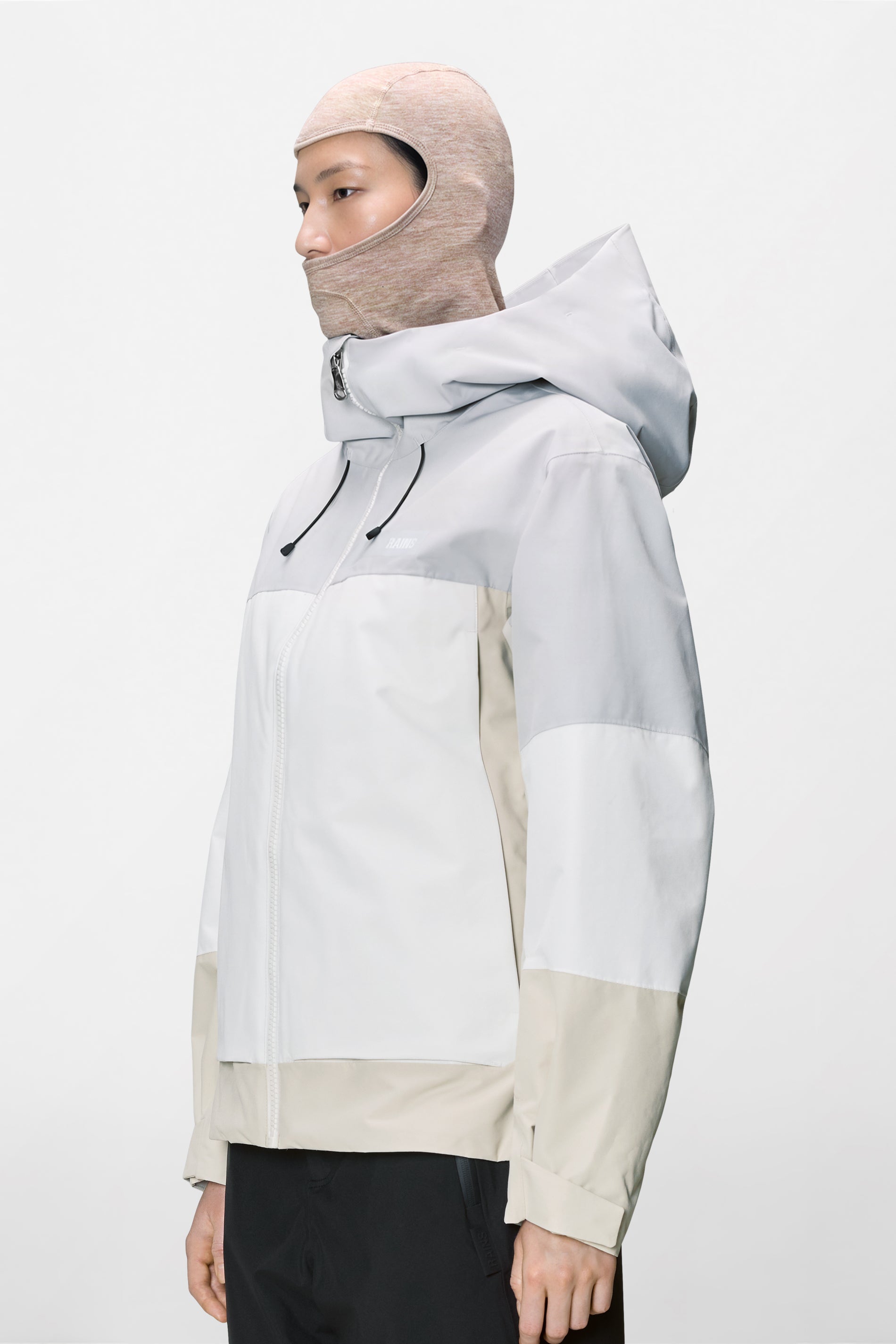 RAINS Niseko Balaclava Beige Headwear