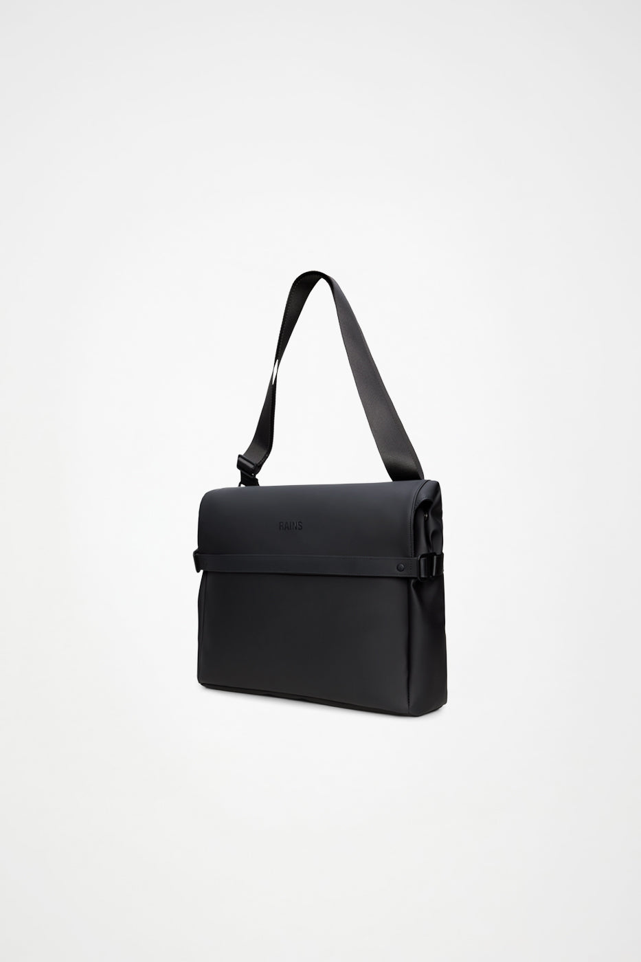 RAINS OTG Messenger Bag Black 13L H32 x D11 x W40 cm Messenger