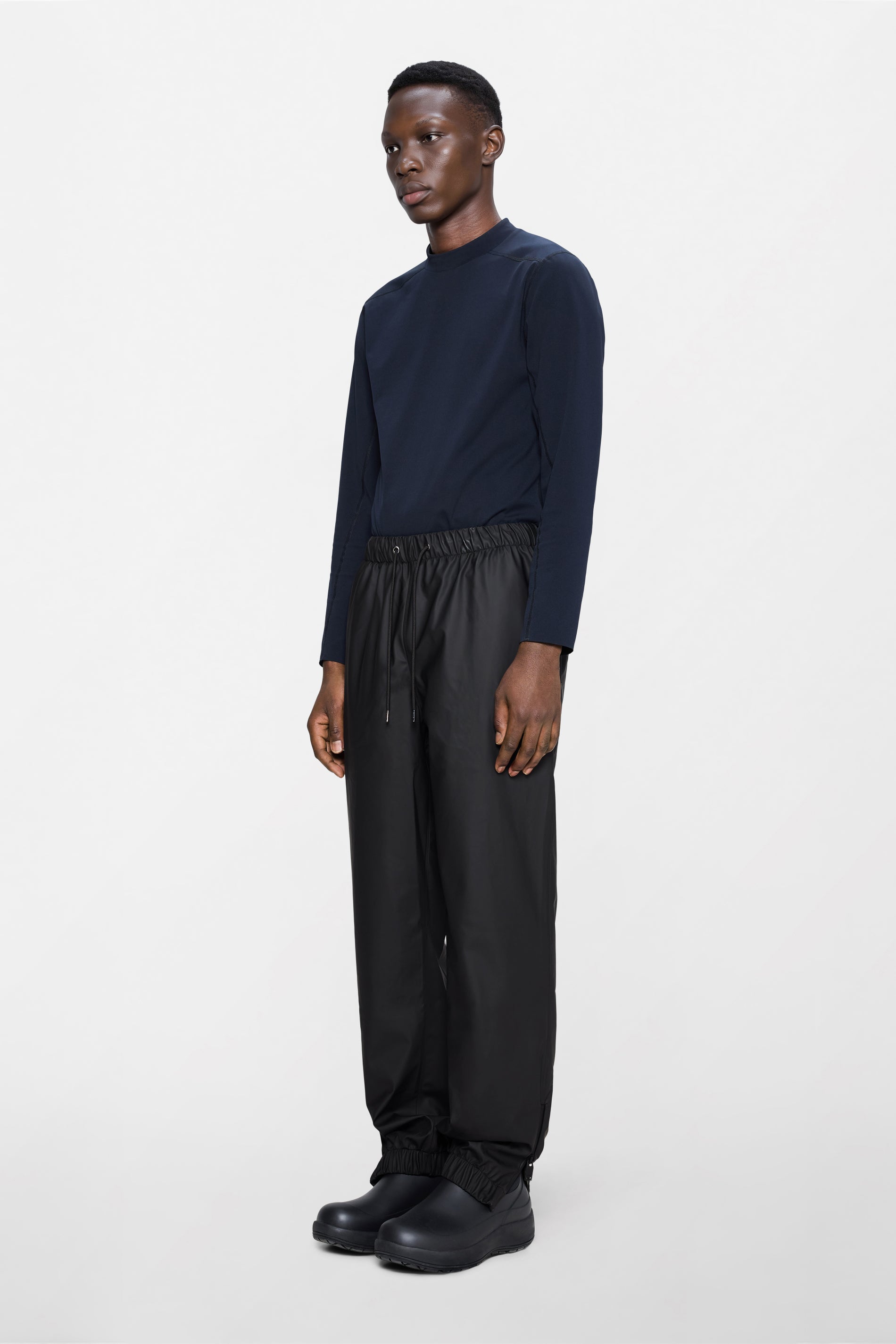 RAINS Rain Pants Regular Black Pants