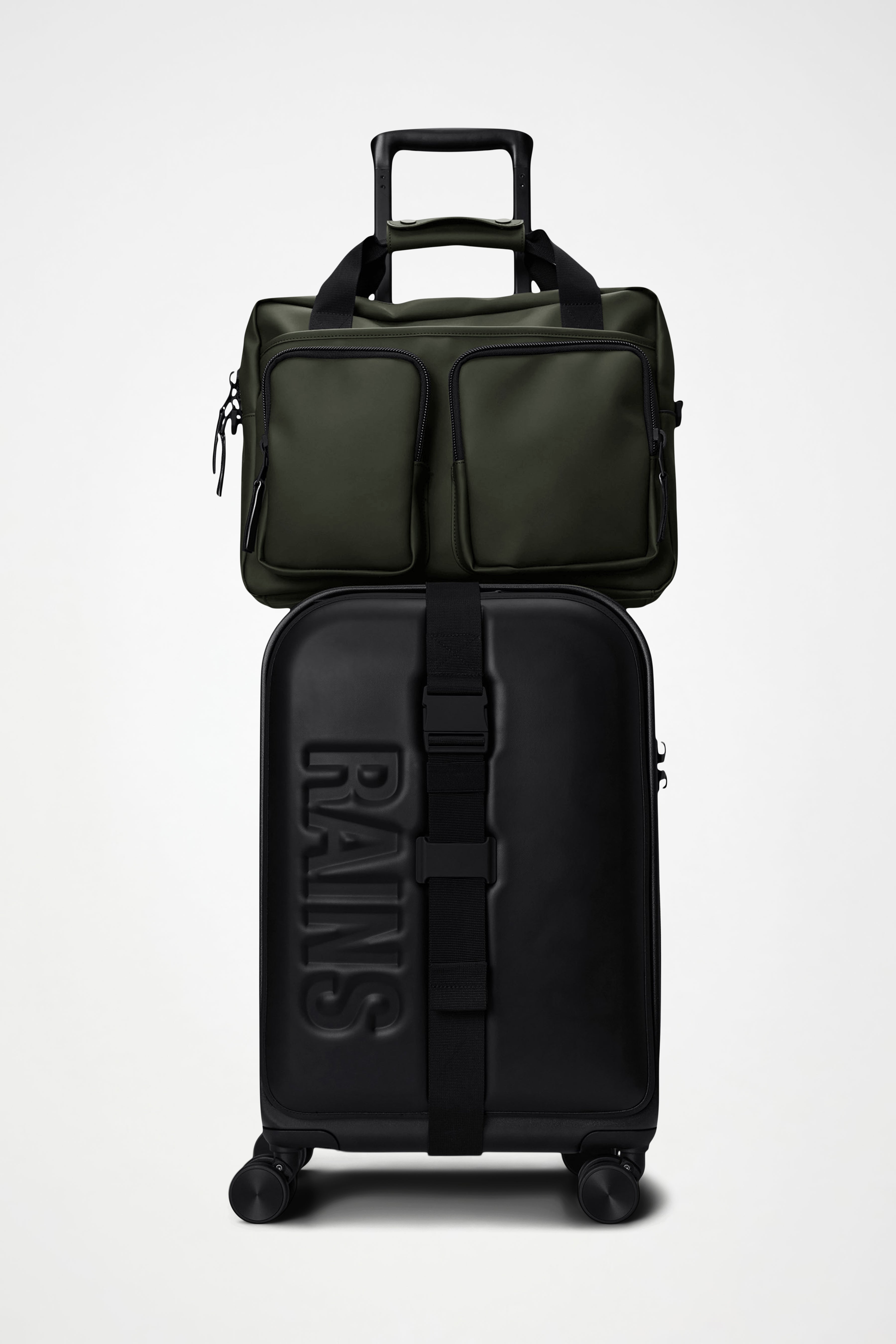 RAINS Texel Tech Bag Green 10.50L H30 x D9 x W39 cm Crossbody